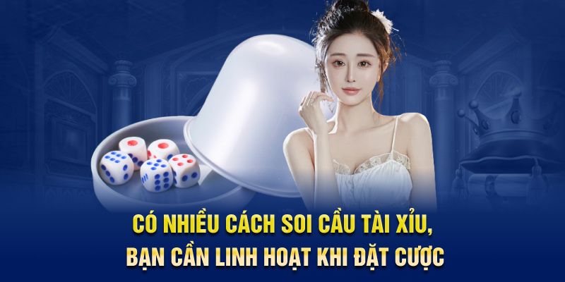 Có nhiều cách soi cầu tài xỉu, bạn cần linh hoạt khi đặt cược