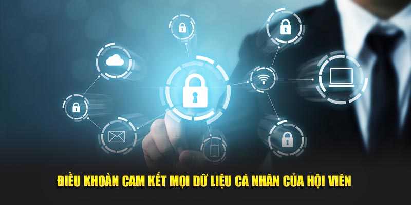 Điều khoản cam kết mọi dữ liệu cá nhân của hội viên 